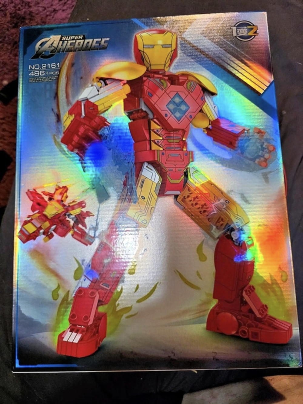 Iron Man Building Block Action Figure Set - Picture 2 of 2